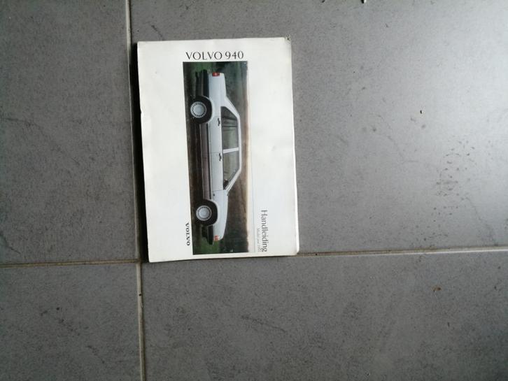 Gebruikershandleiding voor VOLVO 940  1990/1998, Auto diversen, Handleidingen en Instructieboekjes, Ophalen of Verzenden