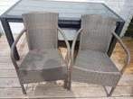 Tuinmeubelen set-IN HINDELOOPEN, Kunststof, Gebruikt, Eettafel, Tuinset