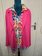 Rabe blazer en bijpassende gilet van Excellent 48, Kleding | Dames, Grote Maten, Ophalen of Verzenden, Zo goed als nieuw, Blauw