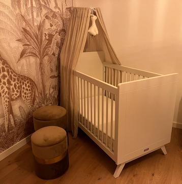Bopita Ledikant 60x120cm Wit Incl. Matras en Topper beschikbaar voor biedingen