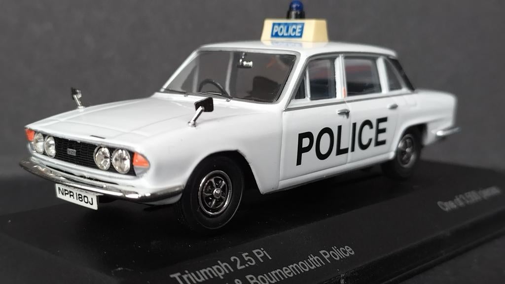 Triumph 2?5 pi Police Dorset 1:43 Vanguards Pol, Auto, Nieuw, Info@corgiclassics.co.uk, Le19 1rl Leicester uk