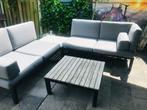 Loungeset, Ophalen, 6 zitplaatsen, Bank, Aluminium