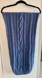 Handgebreide sjaal lila 1.60x0.45, Ophalen of Verzenden, Zo goed als nieuw, Sjaal