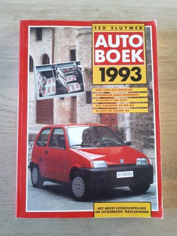 Auto Boek 1993 Ted Sluymer beschikbaar voor biedingen