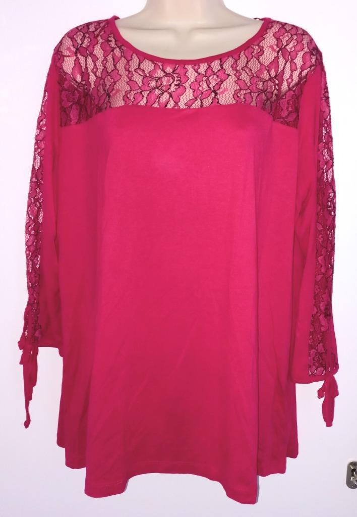 Zamba top maat 5 (46/48), Kleding | Dames, Grote Maten, Zo goed als nieuw, Shirt of Top, Roze, Ophalen of Verzenden