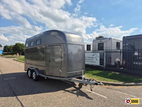 Thiel 3-paards met zadelkamer, Dieren en Toebehoren, Paarden en Pony's | Trailers en Aanhangwagens, Gebruikt, Overige typen
