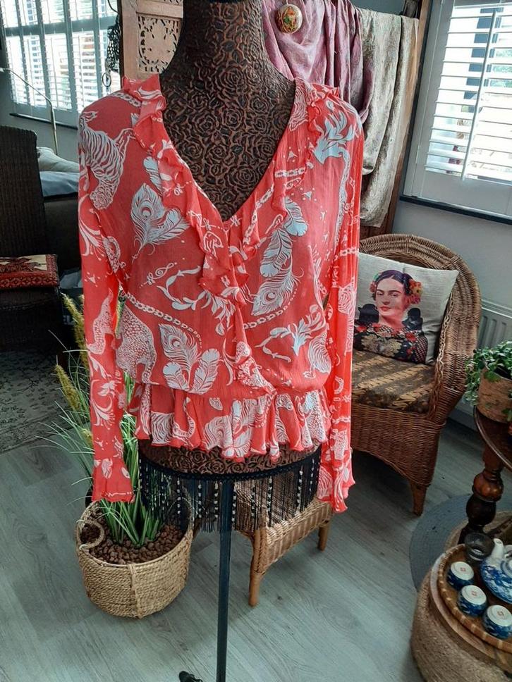 ALIX!Superleuke&Prachtige blouse mt L, Kleding | Dames, Blouses en Tunieken, Zo goed als nieuw, Maat 42/44 (L), Overige kleuren