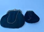 2 Antieke zilveren beugeltasjes, Antiek en Kunst, Ophalen of Verzenden, Zilver