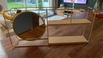 Spiegel rekje met  plankjes, Huis en Inrichting, Woonaccessoires | Wandplanken en Boekenplanken, Ophalen, Zo goed als nieuw