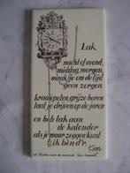 spreuktegel toon hermans, Ophalen of Verzenden, Gebruikt