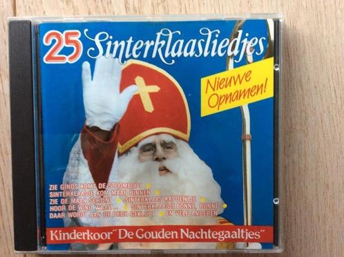 CD 25 Sinterklaasliedjes Gouden Nachtegaaltjes nieuw opnamen, Cd's en Dvd's, Cd's | Kerst en Sinterklaas, Zo goed als nieuw, Sinterklaas
