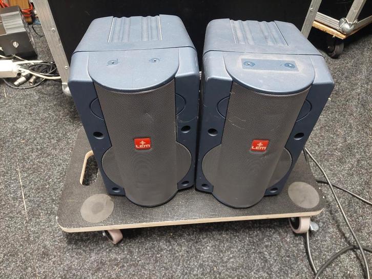 Lem sound pressure SPL / A actieve speakers, Audio, Tv en Foto, Luidsprekers, Zo goed als nieuw, Front, Rear of Stereo speakers