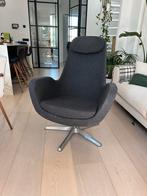 Ikea Karlstad Fauteuil Antraciet, Ophalen, Gebruikt, 75 tot 100 cm, Metaal