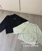 Gymshark: sporttop met lange mouwen (2 stuks), Kleding | Dames, Sportkleding, Maat 38/40 (M), Nieuw, Ophalen of Verzenden, Grijs