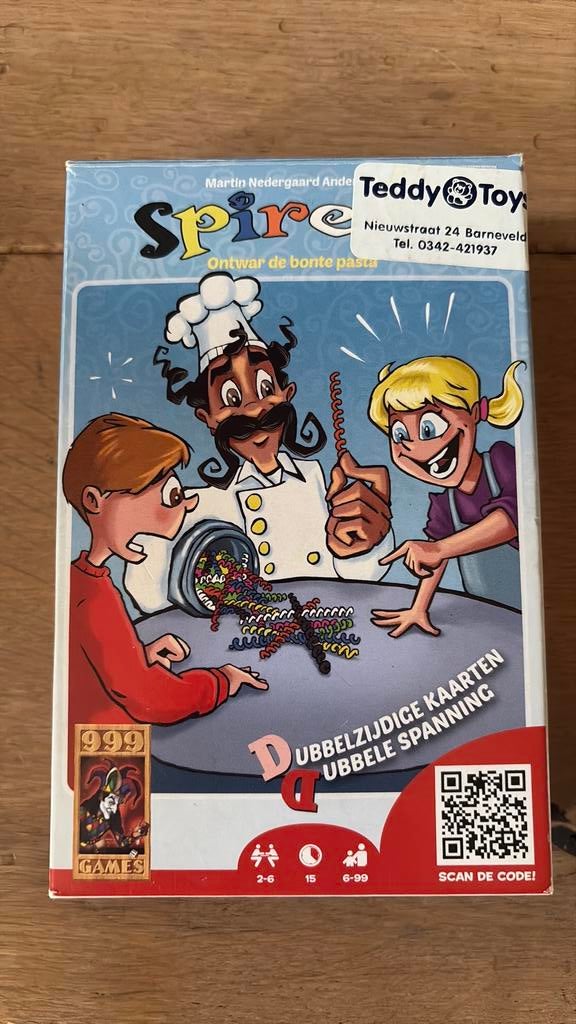 Spirelli, 999 games, Ophalen of Verzenden, Gebruikt
