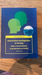 Interactieve vaardigheden in de zorg, 3e editie met MyLab NL, Boeken, Otto Brunklaus, Ophalen of Verzenden, Zo goed als nieuw