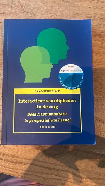 Interactieve vaardigheden in de zorg, 3e editie met MyLab NL beschikbaar voor biedingen