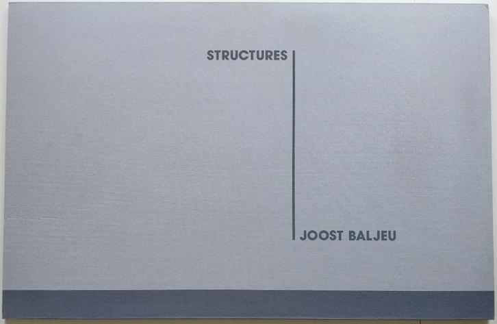 Joost Baljeu – Structures - map - 5 gesigneerde zeefdrukken, Antiek en Kunst, Kunst | Litho's en Zeefdrukken, Ophalen