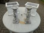 setje PTMD colection kandelaar en bloembak, Ophalen, Gebruikt, Minder dan 25 cm