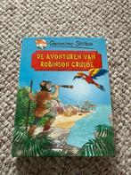 Geronimo Stilton - De Avonturen van Robinson Crusoe, Ophalen of Verzenden, Zo goed als nieuw, Fictie algemeen