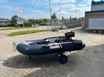 Hibo HB-270 rubberboot + Mercury 5.0 pk buitenboordmotor, Watersport en Boten, Rubberboten, Aluminium, Zo goed als nieuw, Benzine
