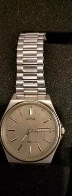 Lorus horloge jaren 80 day/date ophalen ook Amsterdam, Ophalen of Verzenden