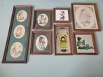 Sarah kay schilderijtjes / spiegeltjes / holly hobbie, Minder dan 50 cm, Gebruikt, Ophalen of Verzenden, Minder dan 50 cm