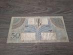 Biljet 50 gulden Nederlands-Indië, Wilhelmina 1946, Postzegels en Munten, Ophalen of Verzenden, 50 gulden