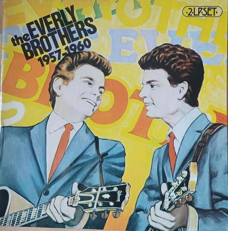 2-Lp's Everly Brothers  jaren 57- 60, Cd's en Dvd's, Vinyl | Overige Vinyl, Zo goed als nieuw, 12 inch, Ophalen of Verzenden