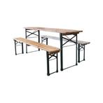 16 x Vintage Bier tafels Picknick klaptafels bierset  266, Ophalen of Verzenden, Nieuw