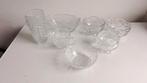 Kristal geslepen glas servies, kommen, vazen en bakjes, Antiek en Kunst, Ophalen of Verzenden