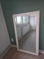 Grote Houten Spiegel met Facet Geslepen Glas, Huis en Inrichting, Woonaccessoires | Spiegels, Ophalen, Gebruikt, 100 tot 150 cm