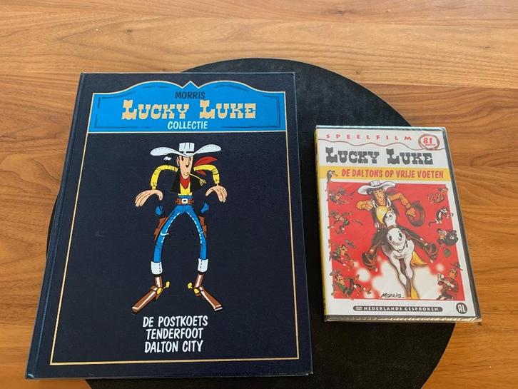 Gesloten verpakking DVD Lucky Luke+ stripboek, Cd's en Dvd's, Dvd's | Tekenfilms en Animatie, Nieuw in verpakking, Alle leeftijden