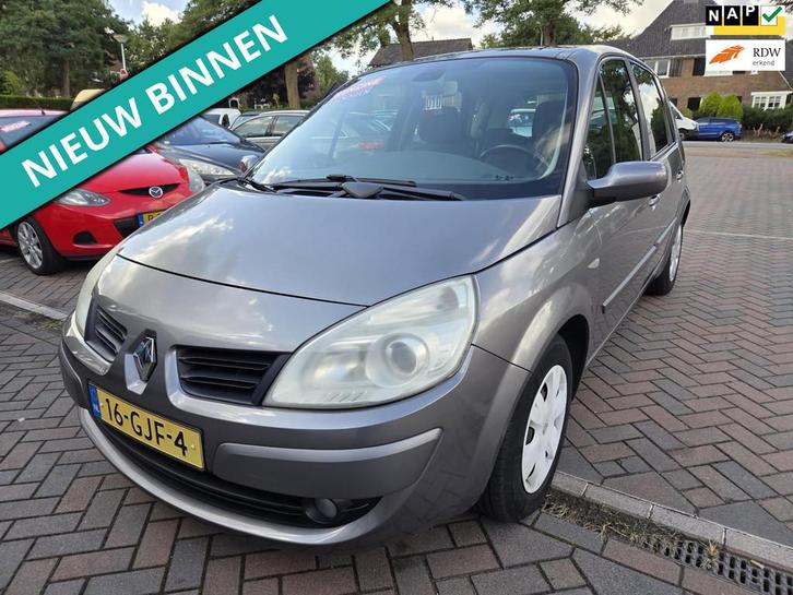 Renault Scénic 1.6-16V Business Line LEUKE AUTO RIJDT EN SC, Auto's, Renault, Bedrijf, Te koop, Scénic, ABS, Airbags, Airconditioning