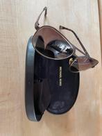Michael Kors pilotenbril goud /bruin, Sieraden, Tassen en Uiterlijk, Overige merken, Ophalen of Verzenden, Bruin, Zonnebril