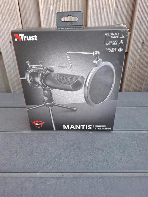 Trust mantis microfoon, Muziek en Instrumenten, Microfoons, Zo goed als nieuw, Studiomicrofoon, Ophalen of Verzenden