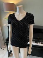 Mini polkadot top van C&A maat S, Douwenmaat 8-3 Meppel, Info@again.nu, Zwart, Ophalen of Verzenden