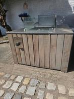 Cosi Cube 90x90cm Greywash Tuinhaard, Ophalen, Gebruikt