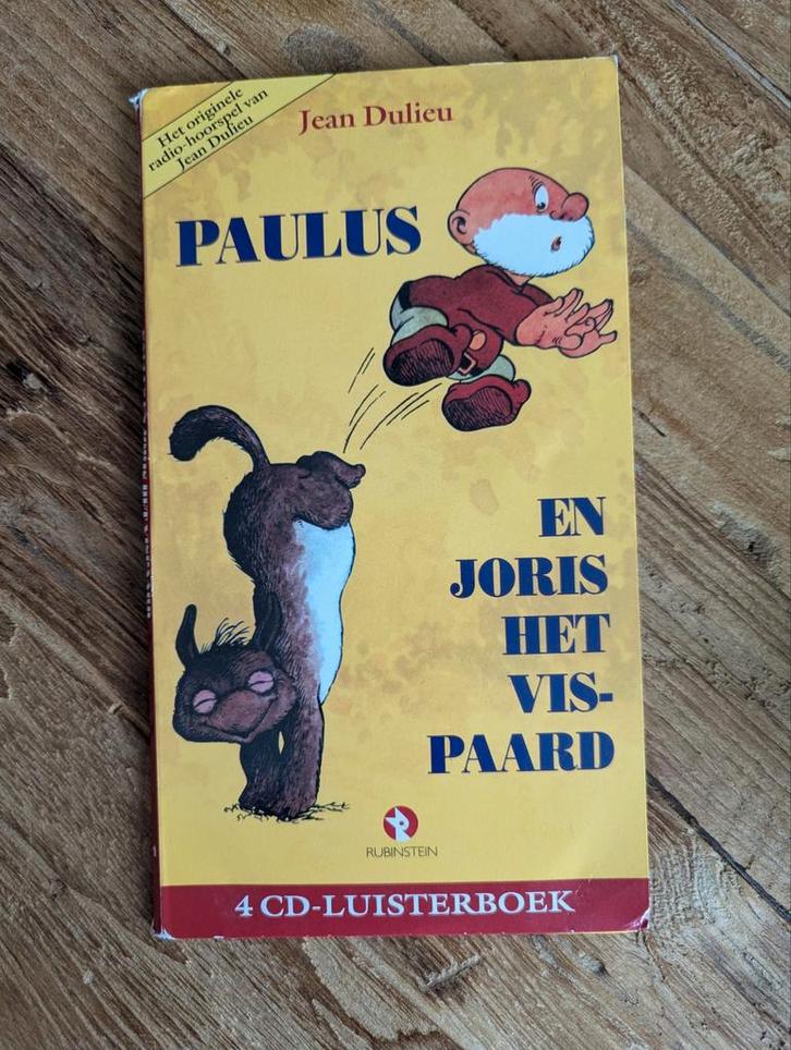 Paulus & Joris het Vispaard - 4CD Luisterboek, Boeken, Luisterboeken, Cd, Kind, Ophalen of Verzenden