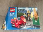Lego City brandweermotor , 60000, Complete set, Ophalen of Verzenden, Lego, Zo goed als nieuw