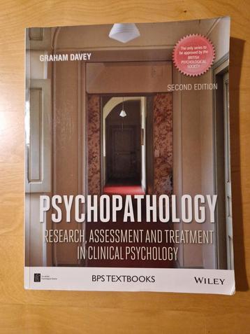Psychopathology - Graham Davey 2e editie beschikbaar voor biedingen