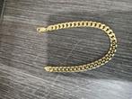 14 k gouden gourmet armband 12,3 gram, Sieraden, Tassen en Uiterlijk, Armbanden, Ophalen of Verzenden, Nieuw, Goud, Goud