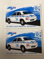 2 stickers Austin Allegro (British Leyland), Verzamelen, Stickers, Auto of Motor, Zo goed als nieuw, Verzenden