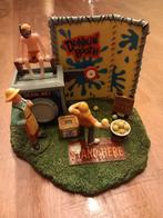 Lemax carnival dunkin booth kerstdorp, Diversen, Kerst, Ophalen of Verzenden, Zo goed als nieuw