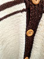 Super dik stevig handgemaakt vintage wollen vest, Kleding | Dames, Ophalen of Verzenden, Zo goed als nieuw, Maat 46/48 (XL) of groter