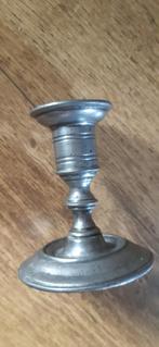Oud Tinnen kandelaartje, Ophalen of Verzenden