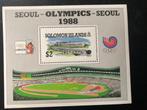 Olympische Spelen, Solomon islands 1988, Postzegels en Munten, Postzegels | Thematische zegels, Ophalen of Verzenden, Sport, Postfris