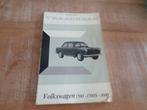 Volkswagen 1500-1500 s-1600 - Vraagbaak Werkplaatshandboek, Verzenden, Gelezen, Volkswagen