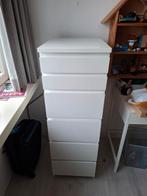 Ikea Malm Wit 6 lades 40cm, Huis en Inrichting, Kasten | Ladekasten, Ophalen, Minder dan 50 cm, Gebruikt, 5 laden of meer