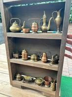 Vintage Indian Brass Miniature Tea Set”, Ophalen of Verzenden